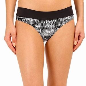 Soybu Women's Amalfi Band Swim Beach Bottom Size Large